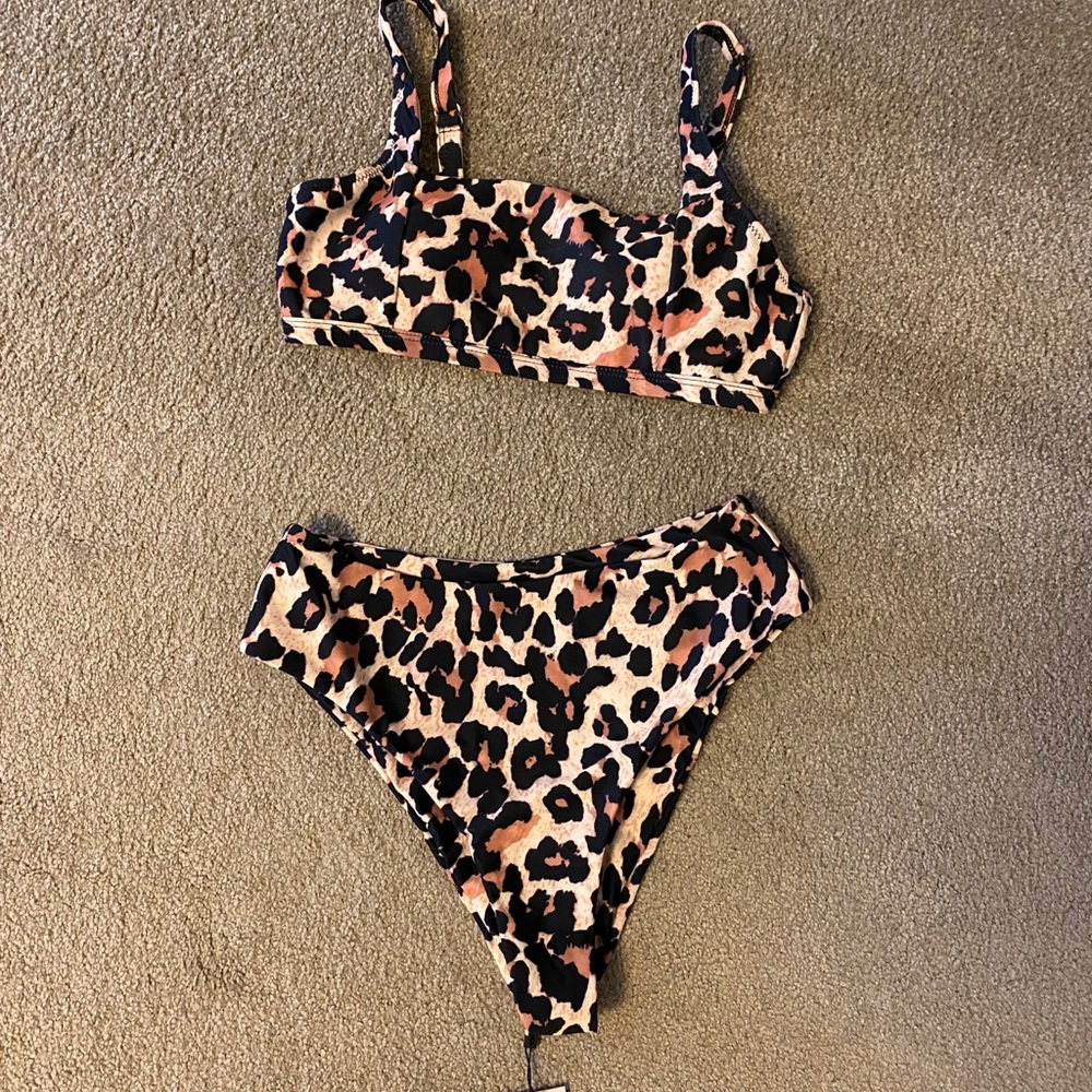 Shady Lady Leopard Bikini